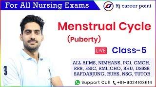 Menstrual cycle (Puberty) | by Rajesh Sir | Rj career point