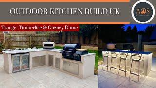 OUTDOOR KITCHEN BUILD UK | TRAEGER TIMBERLINE | GOZNEY DOME | OXFORD