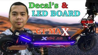 Modified Ninebot Max | Decals and LED Board Installation | James Angelo TV | Vlog 145