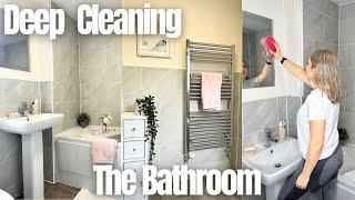 Deep Bathroom Clean | Spring Clean UK | Motivational Clean with Me