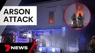Arson probe in Williamstown as Melbourne's shop wars escalate | 7 News Australia