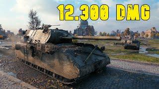 World of Tanks Maus -  2 Kills 12,3K Damage