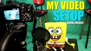My Video Setup and Studio Tour - Darklink809 | Raymond Strazdas