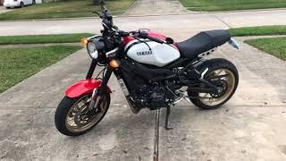 2020 Yamaha XSR900 Walkaround + Exhaust Rev