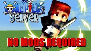This is the BEST One Piece Minecraft Server! Era of Kings MMORPG