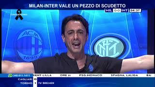 Milan Inter 0-3 con Filippo Tramontana ed Elio Corno
