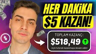 SİTEYİ AÇIK TUTARAK HER DAKİKA $5 KAZAN! (ÖDEME KANITLI) - İnternetten Para Kazanma Yolları 2024