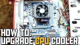 How to Upgrade CPU Cooler // How to Replace CPU Cooler or Heatsink