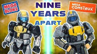 NINE YEARS APART!! Mega Bloks Vs Mega Construx: ODST Tarkov Comparison