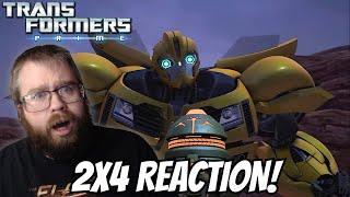 Transformers Prime 2x4 "Operation Bumblebee Part 1" REACTION!!!