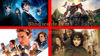 Blind test de film connus : 40 extraits