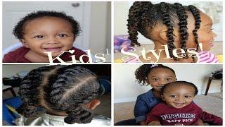 Natural hairstyles for Kids | Braids, twists, and cute styles for busy toddlers!