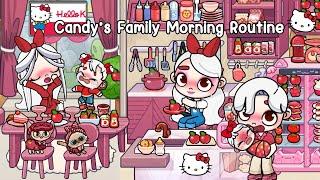 Candy’s Family Morning Routine at the Hello Kitty House Avatar World | Pazu