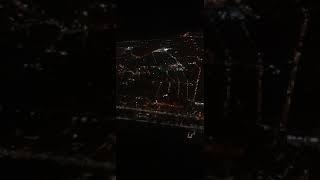 Ellinair night landing in Thessaloniki