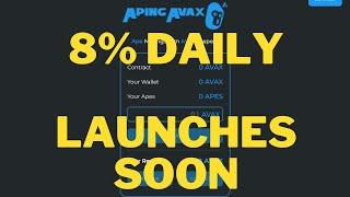 BRAND NEW APING AVAX BAKED BEAN FORK EARN 8% DAILY ROI MINER LAUNCHES SOON  FOR PASSIVE INCOME