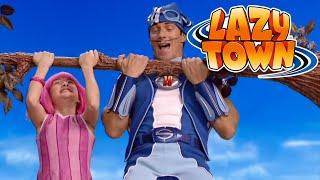 Amazing stunts! | Lazy Town | | TV Show for Kids