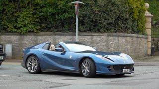 Supercars in Alderley Edge May 2021 - Ferrari 812 GTS, 2021 Shelby Mustang GT500 & more!!