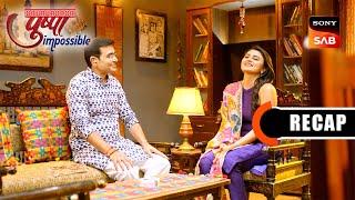 Pushpa Impossible | Ep 857 & Ep 858 | RECAP | पुष्पा इम्पॉसिबल