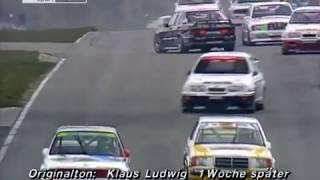 Schrecklicher Absturz Nürburgring 1989
