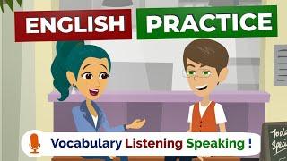 English Speaking Practice Easy Way | American English Conversation Practice