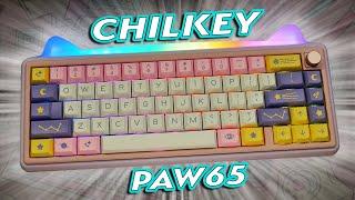 Chilkey Paw65 Review: A Really Good Cat Keyboard!