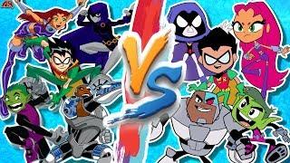 TEEN TITANS vs TEEN TITANS GO! Animation Rush Hour Episode 1 (NEW SERIES)