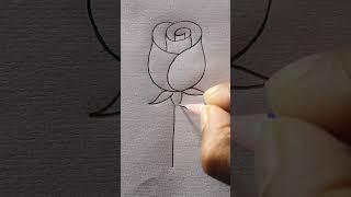 Rose Flower Art #reels #video