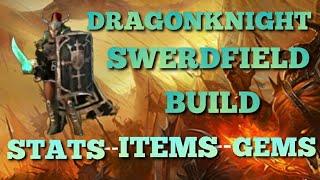 DRAKENSANG, TOP DK SWERD BUILD/STATS/ITEMS/GEMS - BRUMICEK GUILDMATE!!!