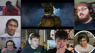 "IT'S ME" The 10 Year FNAF Animation Remake [REACTION MASH-UP]#2296