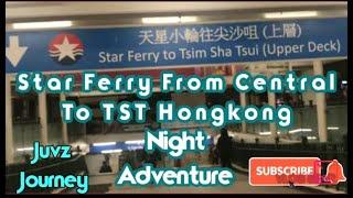 How To Ride Star Ferry From Central To TST Hongkong