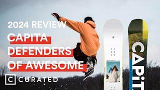 2024 CAPiTA Defenders of Awesome Snowboard Review | Curated