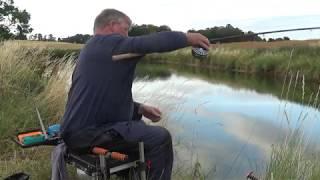 EASY FISHING Carp Fun On a Float Rod and a Centrepin