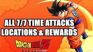 Where is All Time Attacks Locations & Rewards Dragon Ball Z Kakarot