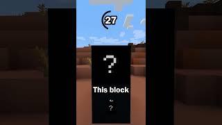 Guess the Minecraft block in 60 seconds 64