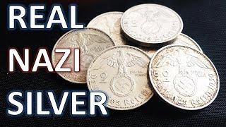 NAZI Silver! World War II era silver coins!