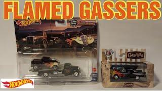 Unboxing some Flamed Gassers from M2 Machines & Hot Wheels