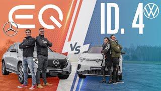 408 PS im leisesten Rennen der Welt Mercedes EQC vs VW ID4 | Vlog#22