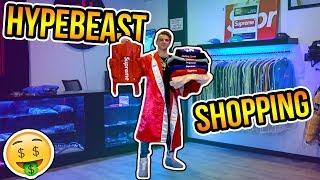 Buying the Rarest Supreme Clothes in the World! (Hypebeast Shopping)