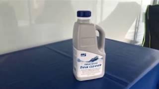 Elsan freshwater tank cleaner for caravans and motorhomes.