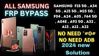 All Samsung frp bypass | No need *#0# | No Need Adb | New MEthod Samsung Frp bypass