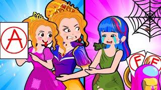 GOOD PRINCESS vs BAD PRINCESS! Poor Princess is so Sad | Poor Princess Life Animation