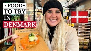 Denmark Food Tour - 7 Foods You HAVE To Try in Copenhagen (Americans Try Danish Food)