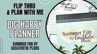 Flip Thru & Plan With Me | Summer Fun by Cassthetic Plans