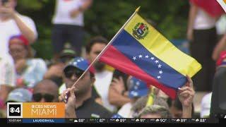 Thousands expected at Miami's Bayfront Park to protest election fraud in Venezuela