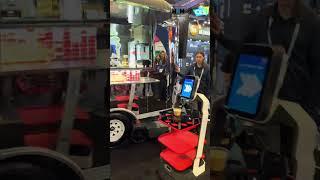 ADAM the robot barista from @richtechrobotics at #CES #tech #coffee