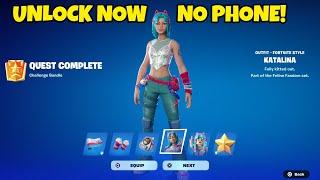 How To Get KATALINA Skin FREE WITHOUT a PHONE in Fortnite! (WORKING)