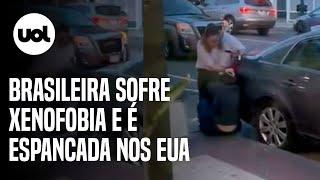 Vídeo mostra brasileira sendo espancada nos EUA após ataque xenofóbico; veja