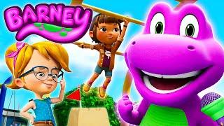 Playtime and Singing with Barney! | Barney's World | Kids Cartoon!