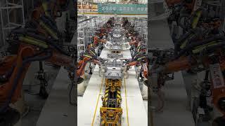 Car Factory Robots, Automatic Welding Body Shop, will we lost out jobs some day?