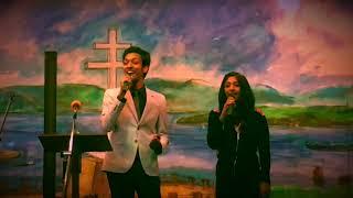 Brother & Sister Duet - Walk With Me - Colet & Annette Selwyn (Live)